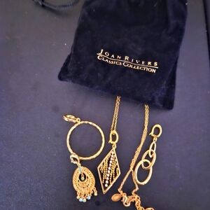 Joan Rivers Necklace pendant set